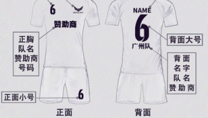 足球服队名与名字印在哪大有讲究,这些要点你知道吗?
