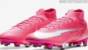 粉色改装足球鞋好看吗?颜值与性能的独特碰撞
