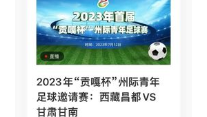 昌都足球比赛现在直播吗