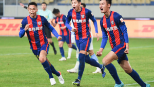 青岛足球进中超年份及相关球员情况