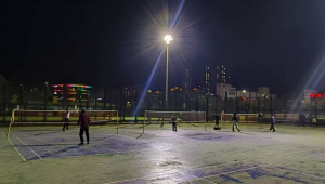 广元有灯光足球场吗