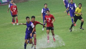 足球球场积水情况解析：是否处处皆积水？