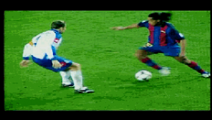 足球球星教过人动作吗