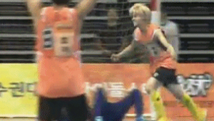 韩国综艺跑男踢足球是哪期?