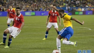 中国足球首场对智利哪年