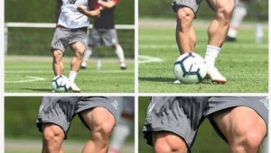 练足球小腿肌肉会变大吗