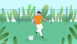 踢足球写生照片：眼见真为实，画面有无“艺术加工”？