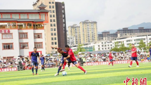 广西足球与贵州村超对决，广西足球赢了贵州村超吗