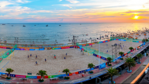 沙滩足球规则之问：难道真的不可以落地吗？