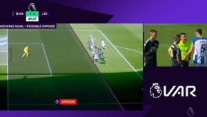 足球直接发球进球算吗