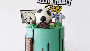 男生会喜欢热爱足球且将其融入蛋糕的女生吗