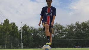 足球颠球男生可以练吗