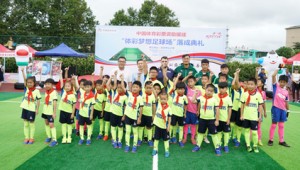 足球比赛草地是真草吗